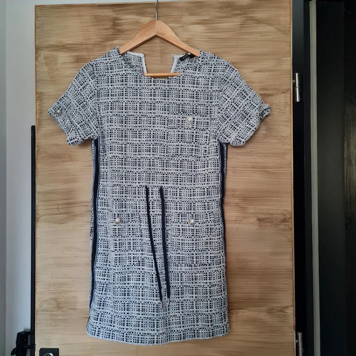 Robe jacquard bleu Maje 💙