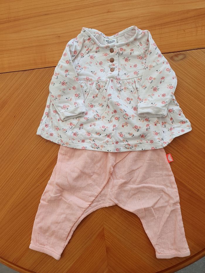 Haut Tape à l'œil, Bas DPAM taille 3 mois - photo numéro 3