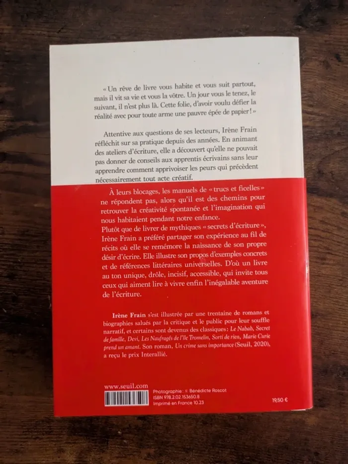 Écrire est un roman - photo numéro 3