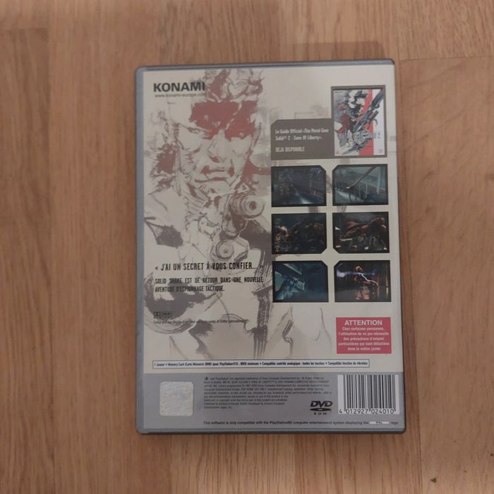 Lot de jeux Metal Gear Solid PSP PS2 PS3 - photo numéro 4
