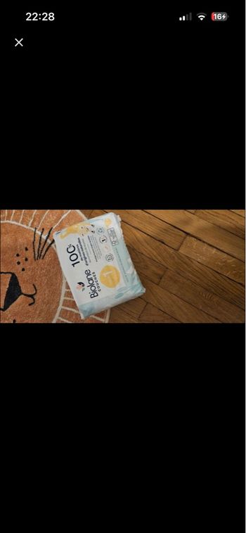 Couche Biolane taille 1