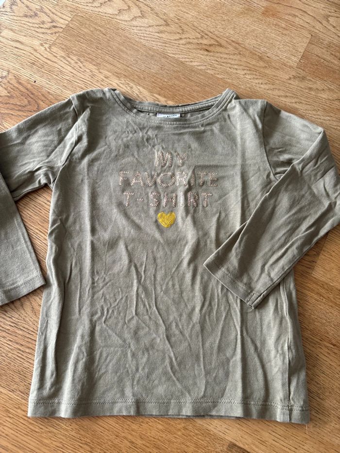 Tshirt manches longues fille 3 ans