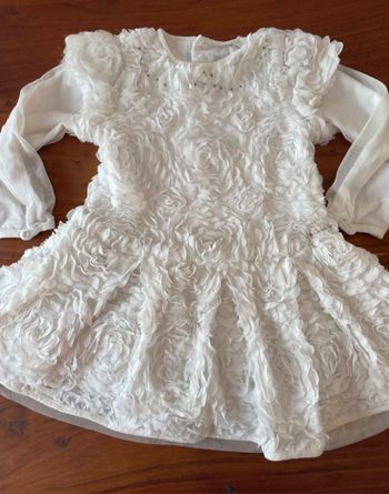 Robe catimini 2 ans blanche