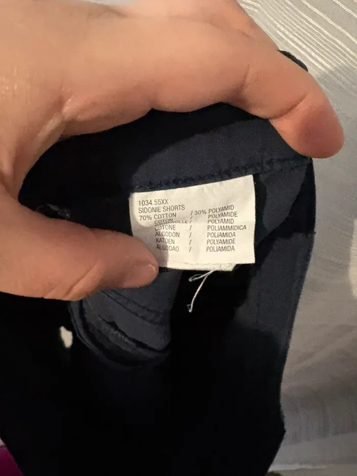 Short court bleu - photo numéro 8