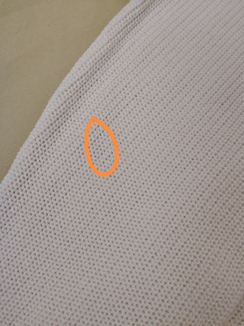 Gilet Lacoste Vintage 100% Coton - Made in France taille 42