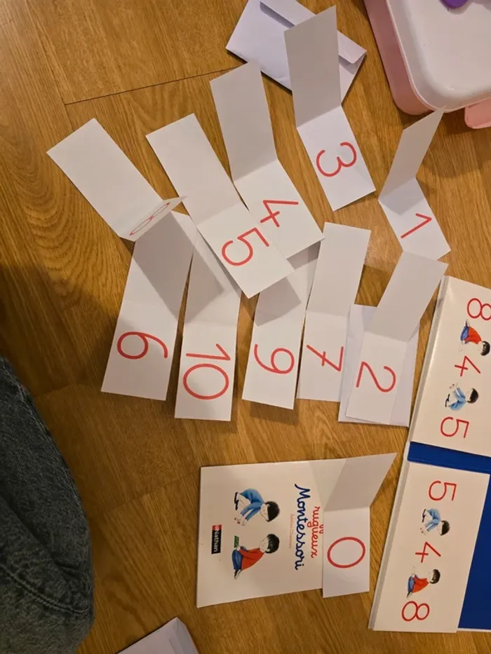 Ma pochette montessori chiffres rugueux - photo numéro 4