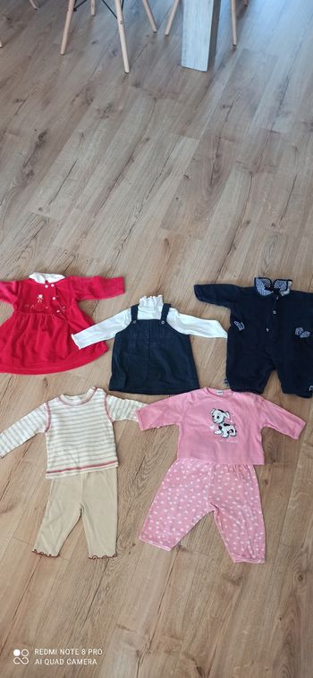 Lot d habits 6 mois