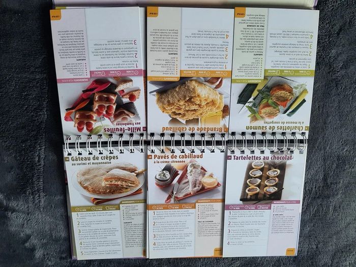 livre classeur chevalet Mes menus express - photo numéro 2