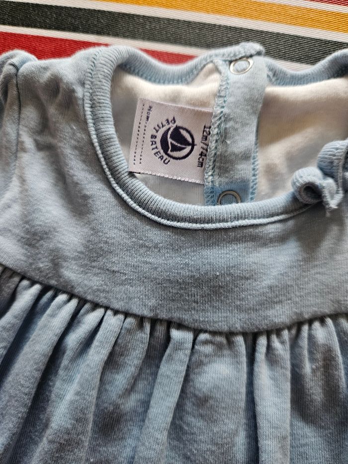 Robe avec body intérieur taille 12 mois - photo numéro 2