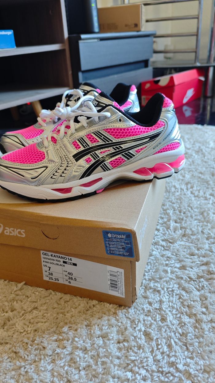 Asics Kayano 14 rose - photo numéro 3
