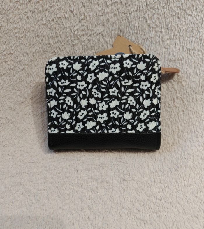 Portefeuille cabaïa noir beige - photo numéro 2