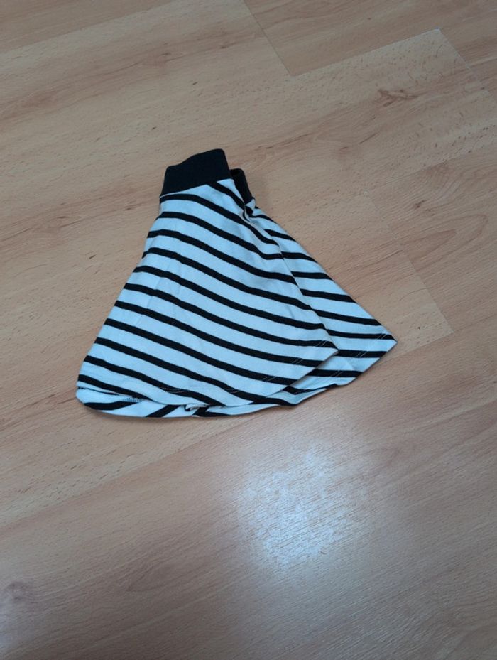 Jupe patineuse marinière Fille 4 ans Petit Bateau