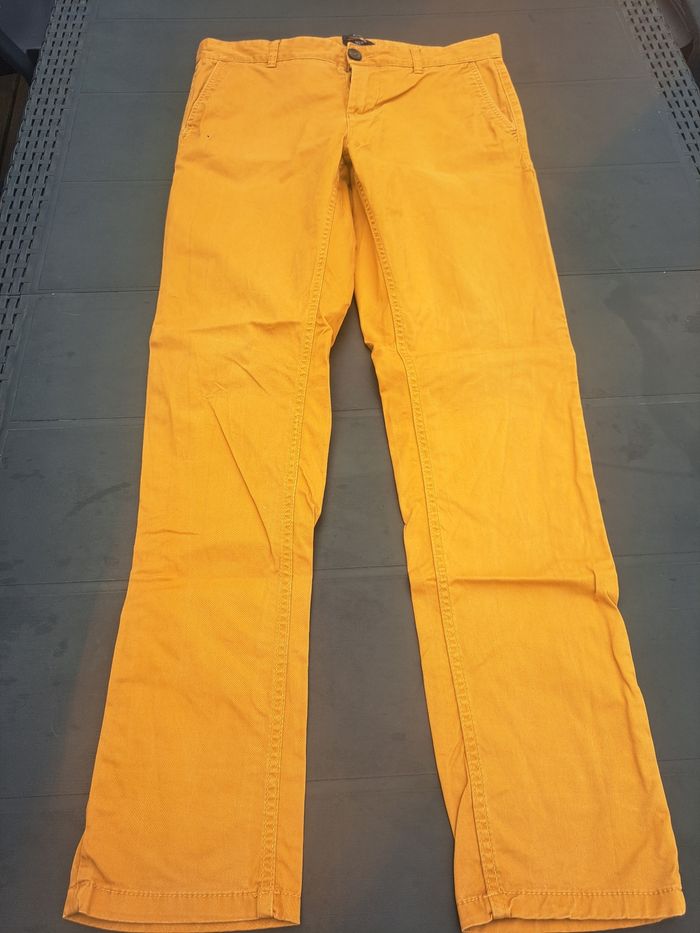 Pantalon chino "slim fit"