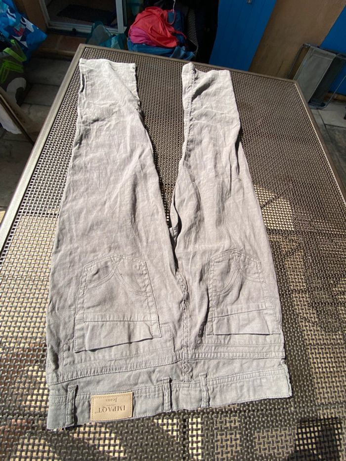 Pantalon lin coton impaqt 42 - photo numéro 3