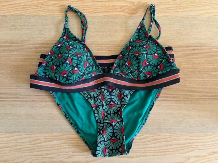 Maillot de bain vert