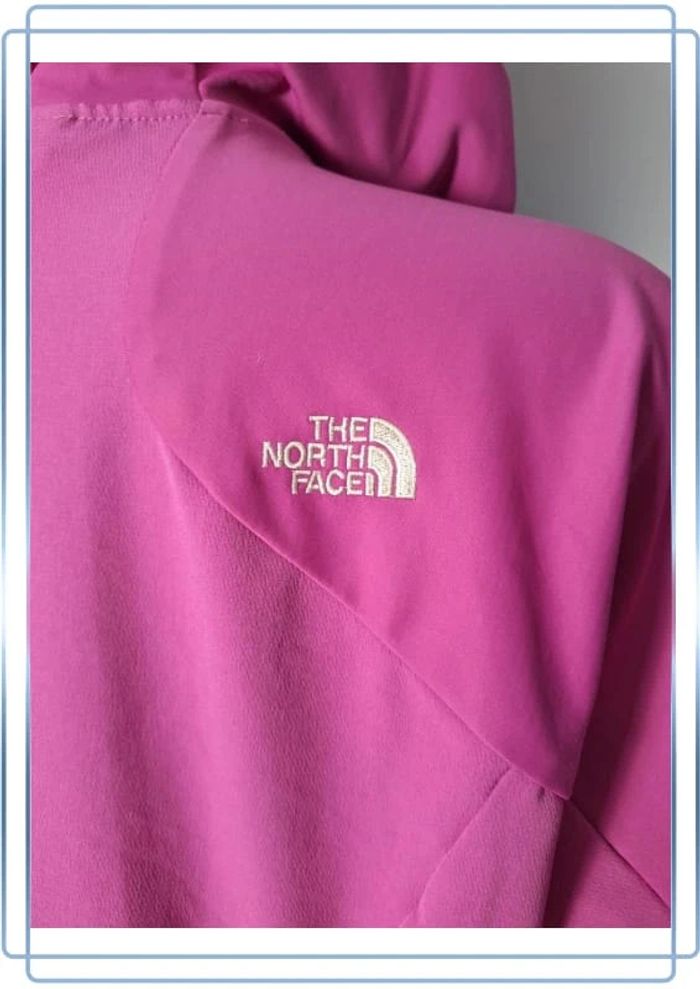 Veste full zip the north face femme violette taille Xl- summit series windstopper - photo numéro 11