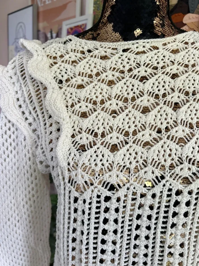 Pull brodé manches longues Promod - photo numéro 2