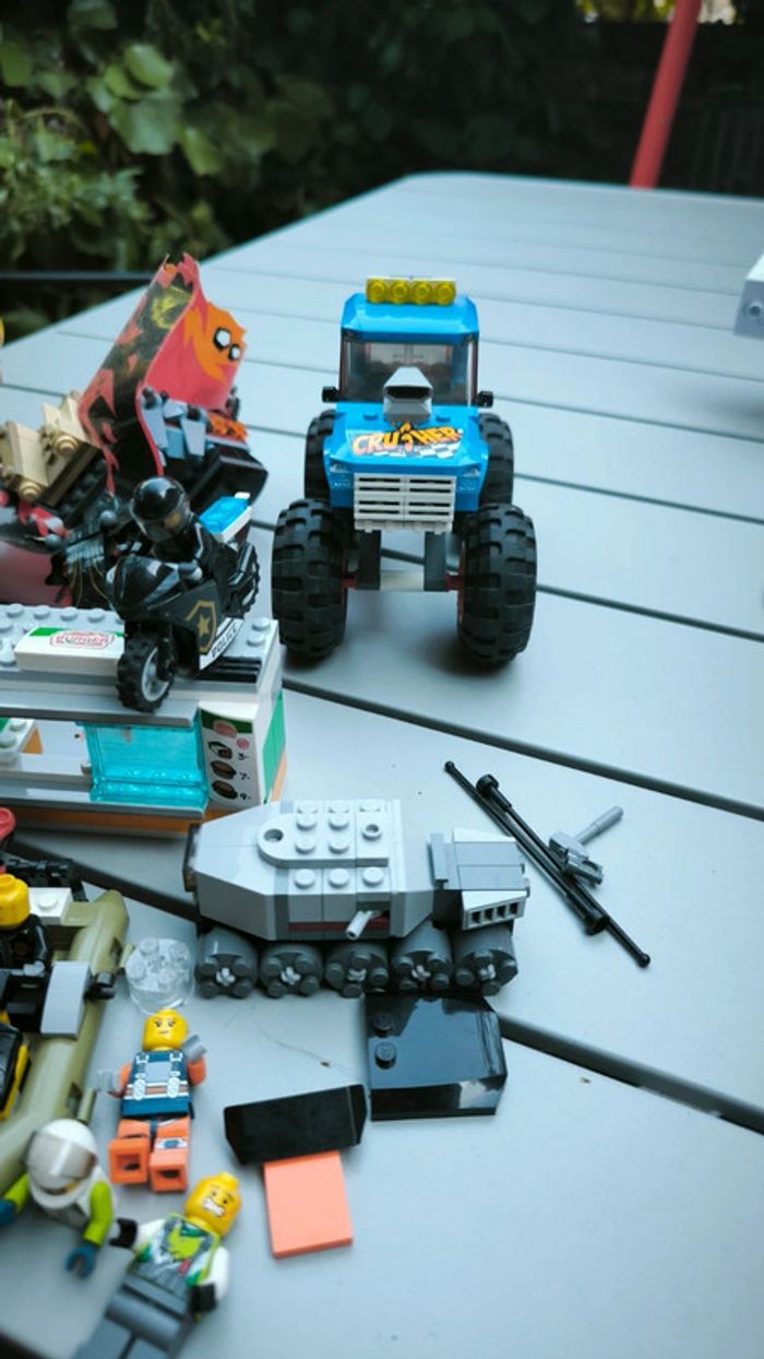 Vrac de lego city star wars Ninjago avec figurines - photo numéro 5