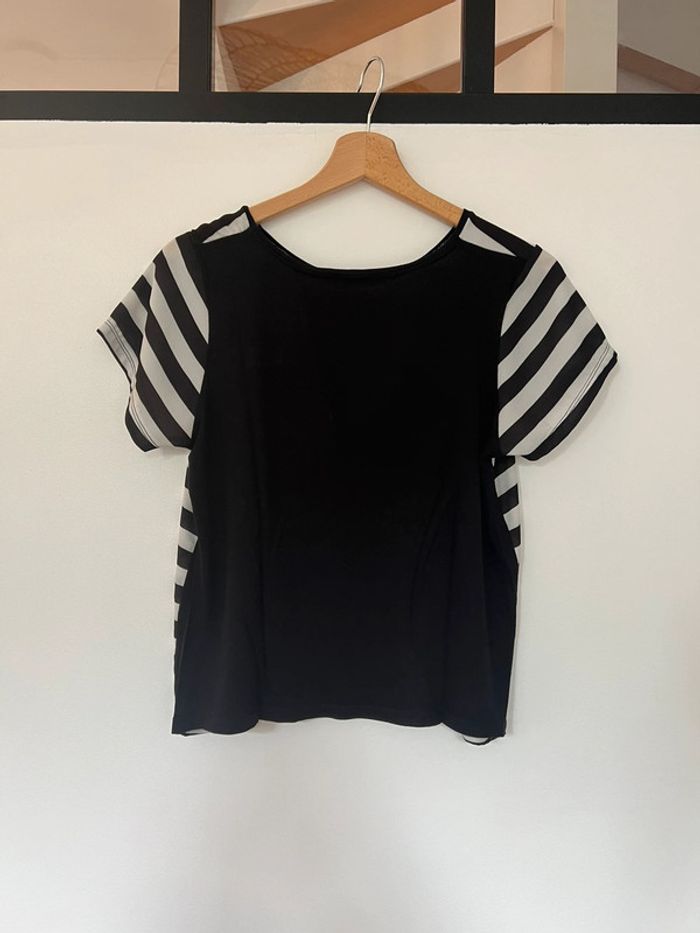 T-shirt rayé Zara - photo numéro 3