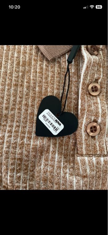 polo enfant fashion nova kids – 6/7 ans