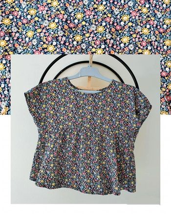 5-6 ans blouse été ( taille plutôt 6 ans)