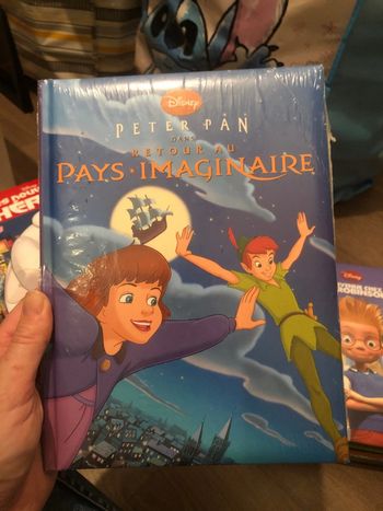Livre Disney peter pan retour au pays imaginaire