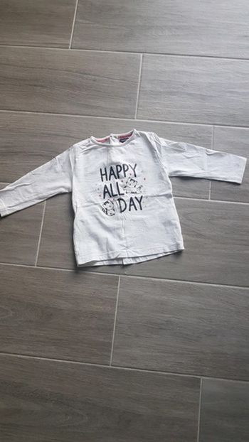 T-shirt Kiabi manches longues 12 M