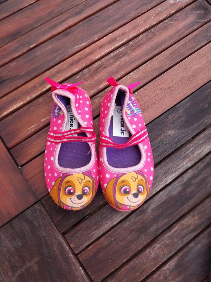 Chausson paw patrol 25 fille