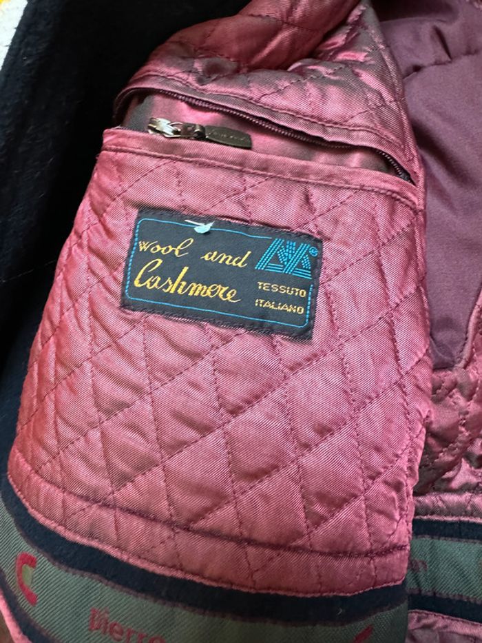 Manteau Pierre Cardin en laine et cachemire Taille XL - photo numéro 4