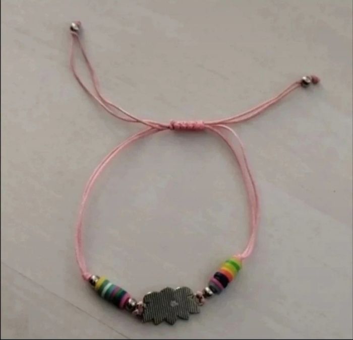 Bracelet rose réglable - photo numéro 3