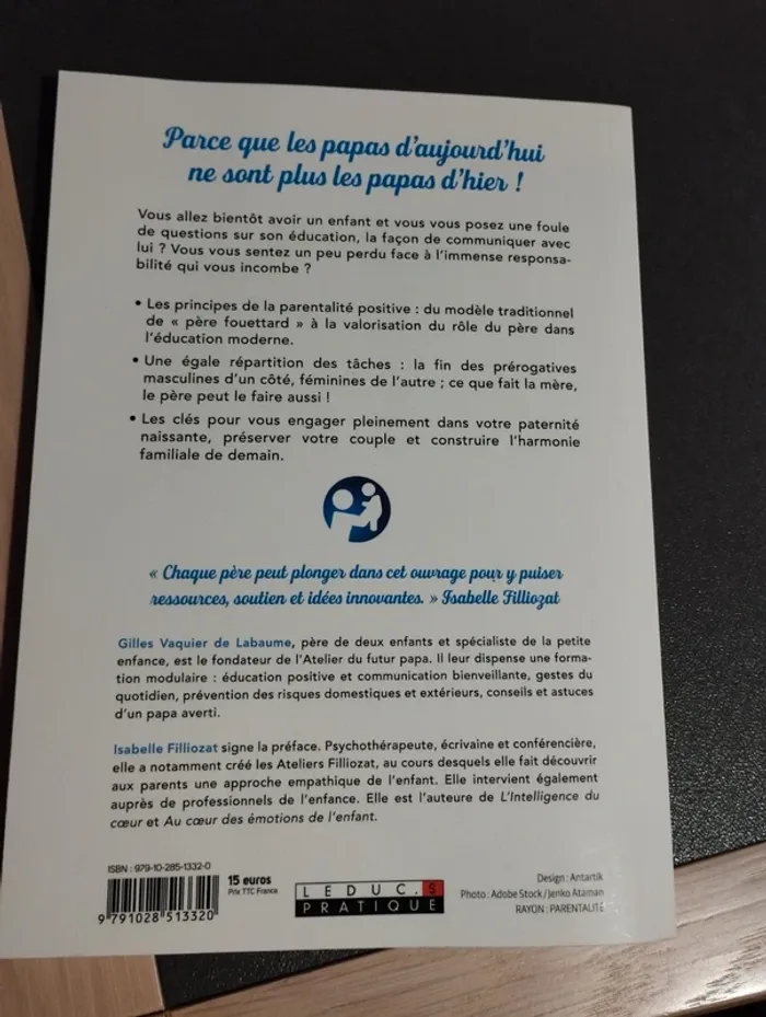 Livre nouveaux papas les clés de l'éducation positive - photo numéro 2