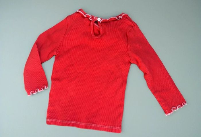 T-shirt rouge Kiabi - photo numéro 2