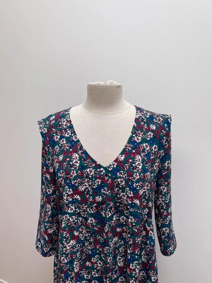 Superbe Robe fluide fleurie Promod 🌸 38 - photo numéro 2