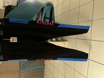 Legging noir avec bande bleu femme NEUF taille 36 ONLY