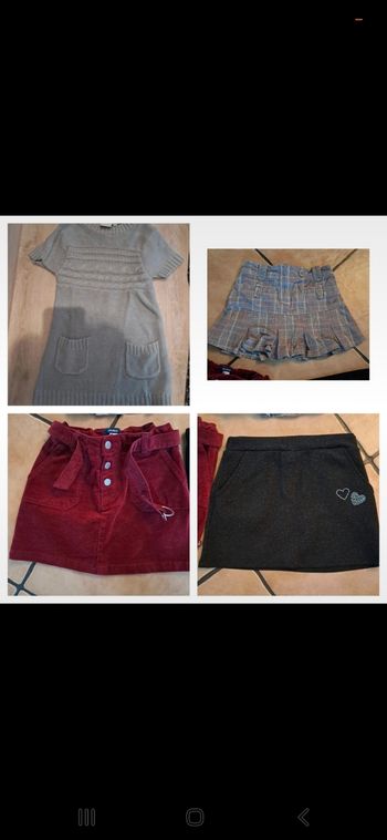 Lot de jupes et robes 6 ans tbe