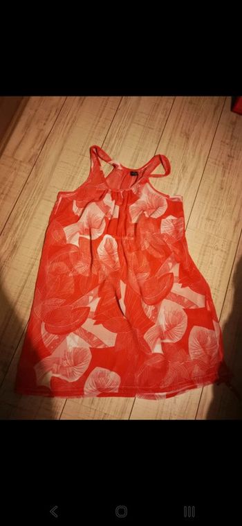 Blouse paréo transparente taille M.