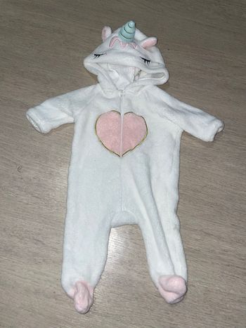 Combinaison licorne bébé fille 3mois 