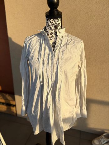Chemise blanche longue, Zara taille s, taille 36’