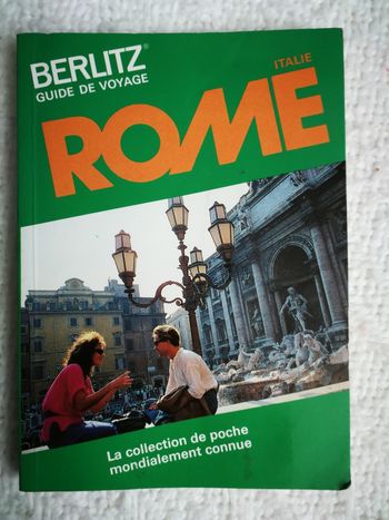 Rome, Italie, Berlitz guide de voyage