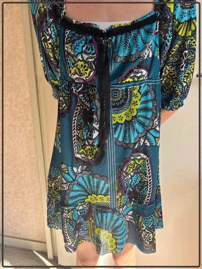 Magnifique blouse colorée taille 36 * - photo numéro 2