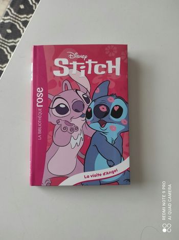 Livre Stitch la visite d'Angel 