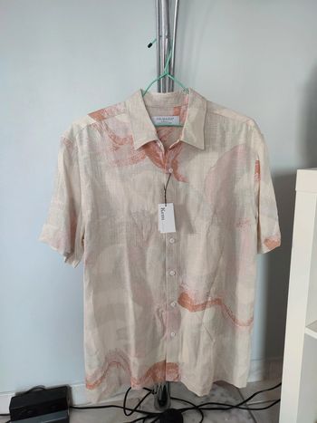 Chemise lin mélangé