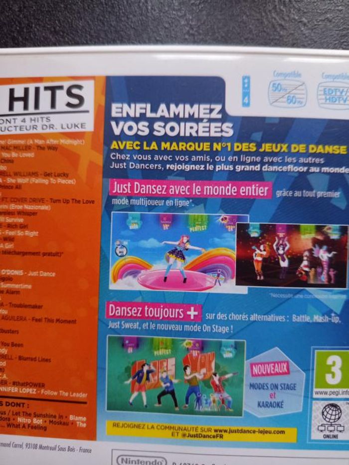 Nintendo - Wii - Just dance 2014 - photo numéro 4