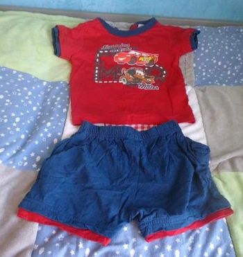 Ensemble Disney cars 12 mois