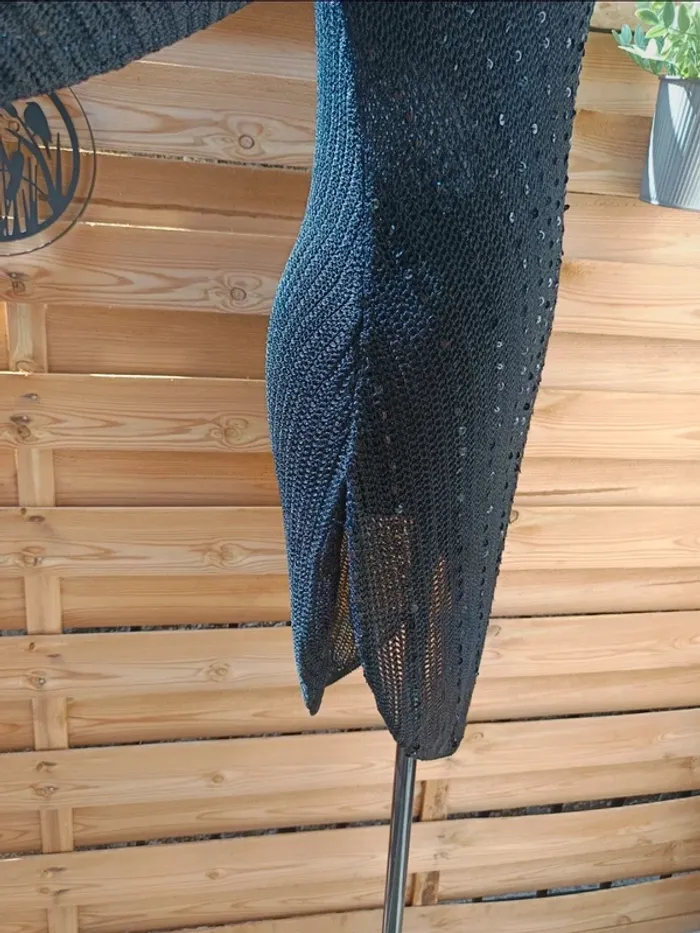 Magnifique robe en maille et sequins taille S/M - photo numéro 5