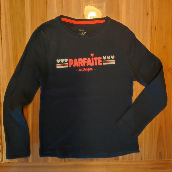 T.shirt manches longues parfaite 6 ans - photo numéro 5