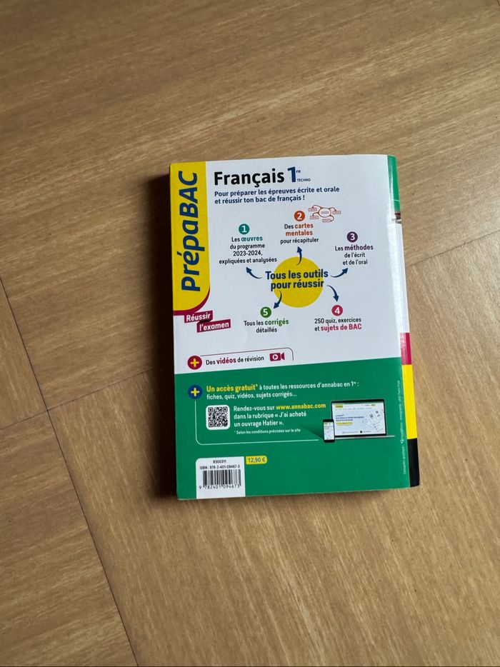Livre bac français - photo numéro 3