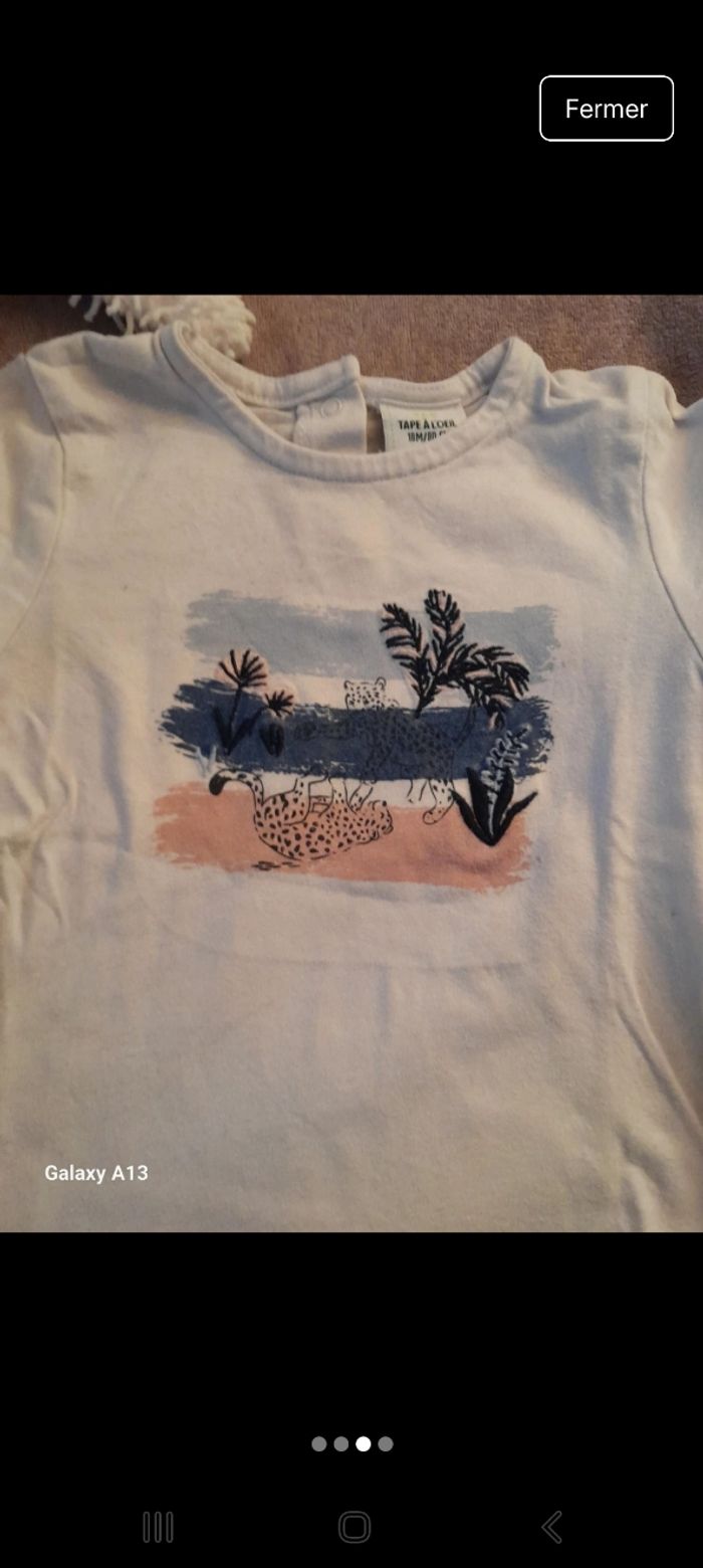 T-shirt 18 mois - photo numéro 3