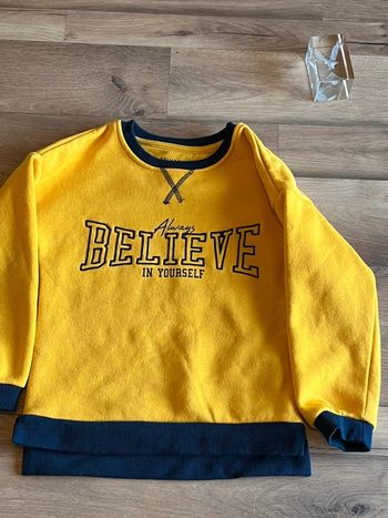 Je vend un pull garçon enfant taille 6-7 ans 122 cmt tres bon état