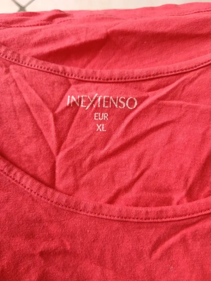 C25 débardeur rouge Inextenso XL - photo numéro 3